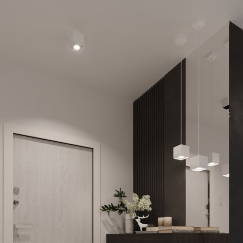 Plafon QUAD 1 biały Plafon QUAD 1 biały