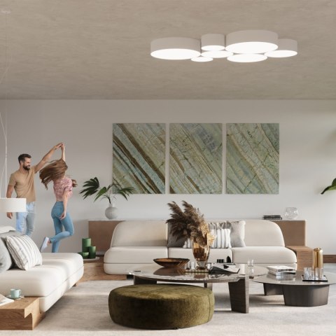 Lampa wisząca ARENA 45 biała