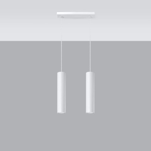 Lampa wisząca LAGOS 2 biały