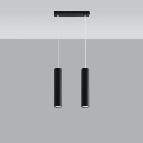 Lampa wisząca LAGOS 2 czarny