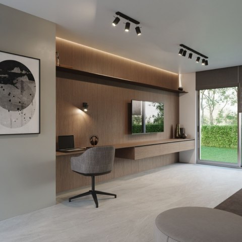 Plafon RING 4L czarny Plafon RING 4L czarny