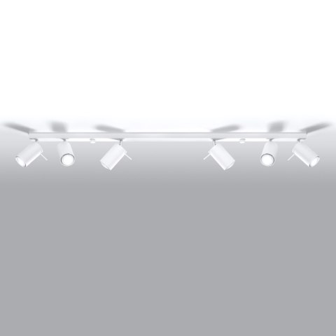 Plafon RING 6L biały Plafon RING 6L biały