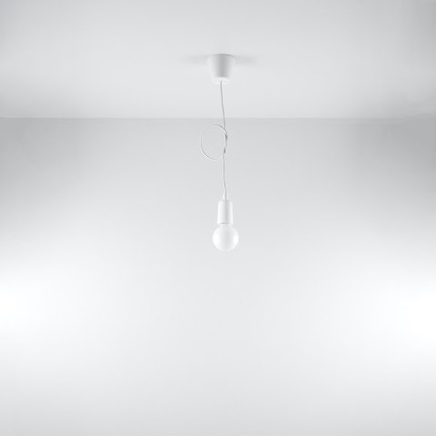 Lampa wisząca DIEGO 1 biała Lampa wisząca DIEGO 1 biała