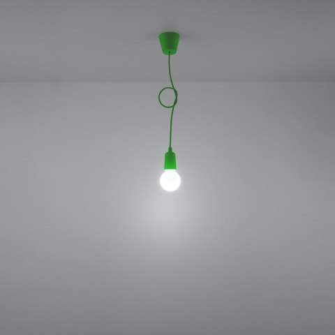 Lampa wisząca DIEGO 1 zielony Lampa wisząca DIEGO 1 zielony