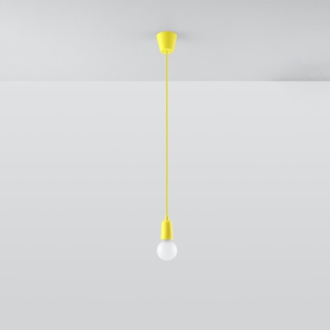 Lampa wisząca DIEGO 1 żółta Lampa wisząca DIEGO 1 żółta