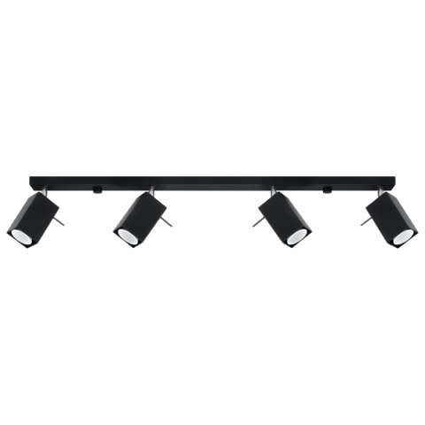 Plafon MERIDA 4L czarny Plafon MERIDA 4L czarny