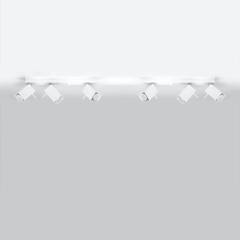 Plafon MERIDA 6L biały Plafon MERIDA 6L biały