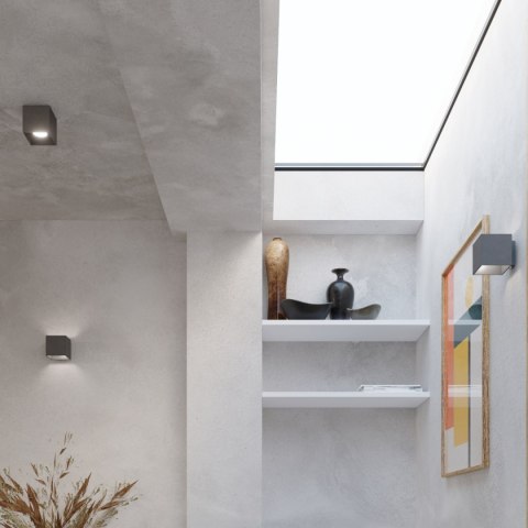 Plafon QUAD 1 antracyt Plafon QUAD 1 antracyt