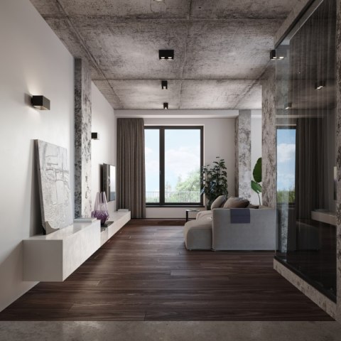 Plafon QUAD MAXI czarny Plafon QUAD MAXI czarny