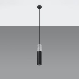 Lampa wisząca BORGIO 1 czarny