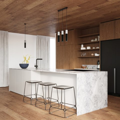 Lampa wisząca BORGIO 1 czarny Lampa wisząca BORGIO 1 czarny