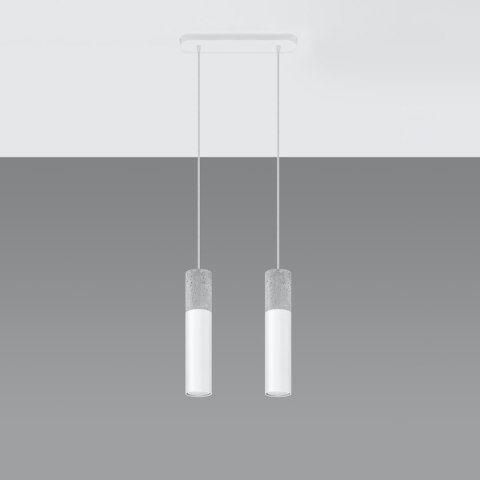 Lampa wisząca BORGIO 2 biały Lampa wisząca BORGIO 2 biały