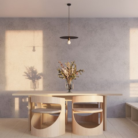 Lampa wisząca FLAVIO czarna Lampa wisząca FLAVIO czarna