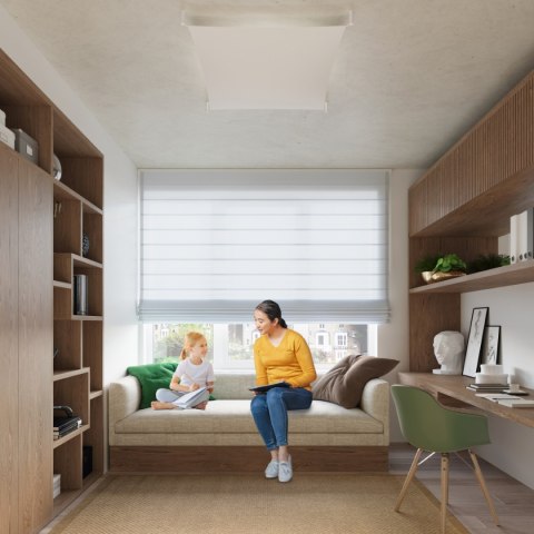 Plafon LUNA 1 biały Plafon LUNA 1 biały