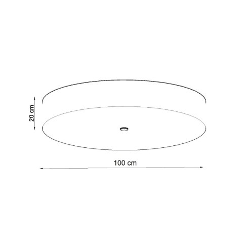 Plafon SKALA 100 biały Plafon SKALA 100 biały