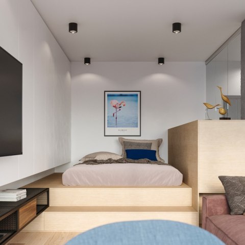 Plafon TIUBE czarny Plafon TIUBE czarny