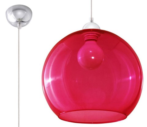 Lampa wisząca BALL czerwona Lampa wisząca BALL czerwona