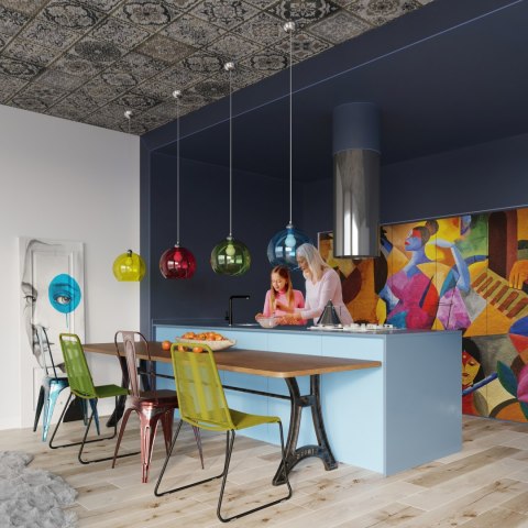 Lampa wisząca BALL czerwona Lampa wisząca BALL czerwona