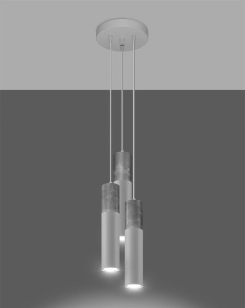 Lampa wisząca BORGIO 3P biały Lampa wisząca BORGIO 3P biały
