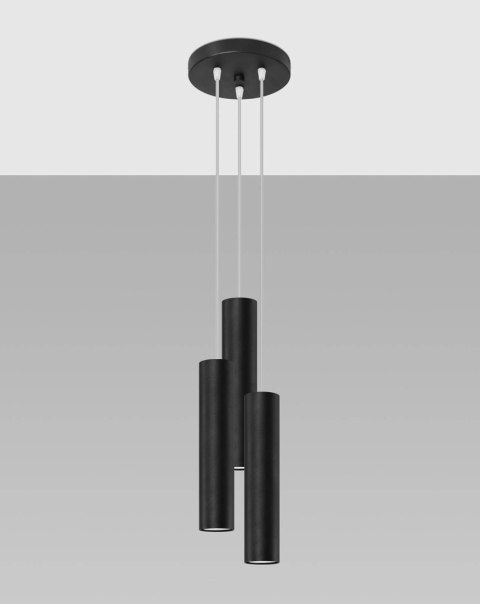 Lampa wisząca LAGOS 3P czarny Lampa wisząca LAGOS 3P czarny