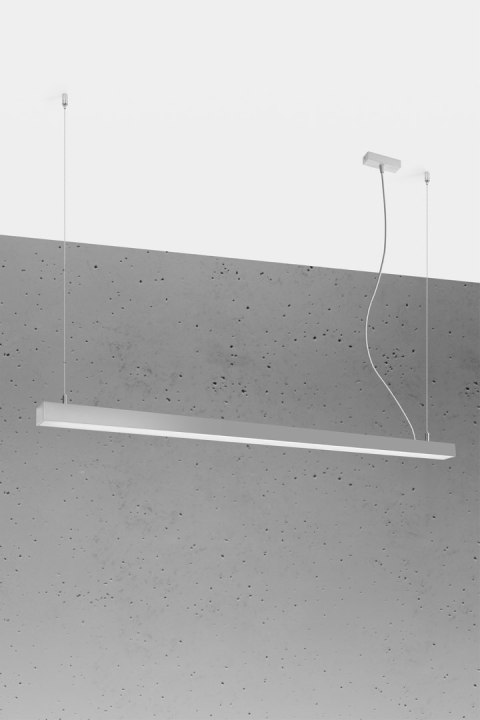 Lampa wisząca PINNE 150 szara 4000K Lampa wisząca PINNE 150 szara 4000K