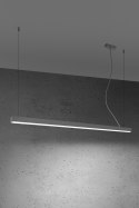 Lampa wisząca PINNE 150 szara 4000K