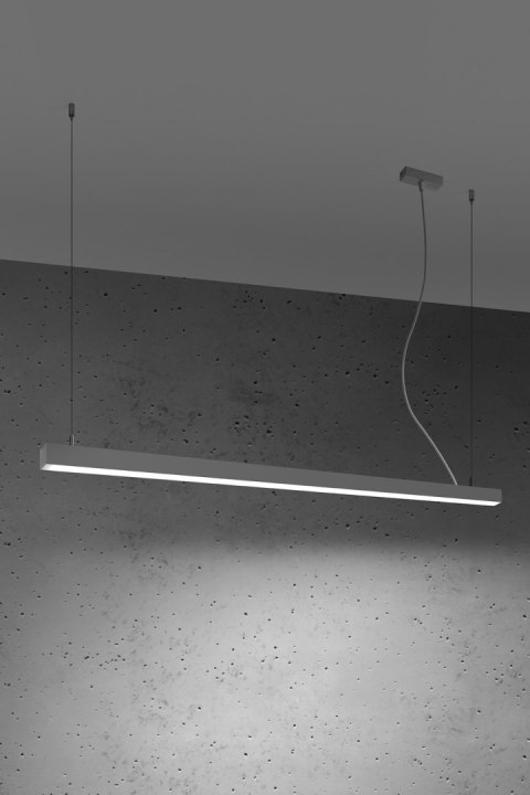 Lampa wisząca PINNE 150 szara 4000K Lampa wisząca PINNE 150 szara 4000K