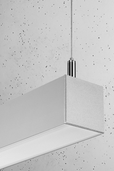 Lampa wisząca PINNE 150 szara 4000K Lampa wisząca PINNE 150 szara 4000K