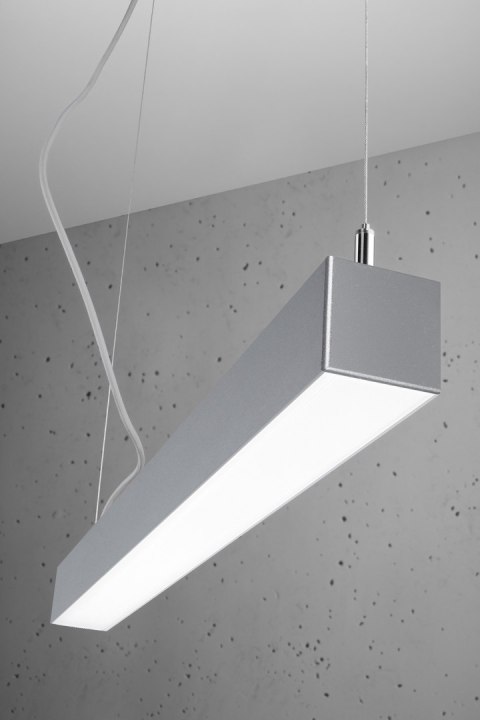 Lampa wisząca PINNE 150 szara 4000K Lampa wisząca PINNE 150 szara 4000K