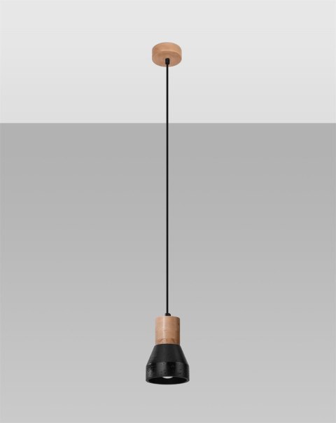 Lampa wisząca QUBIC czarna Lampa wisząca QUBIC czarna