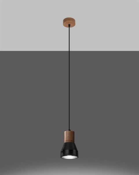 Lampa wisząca QUBIC czarna Lampa wisząca QUBIC czarna