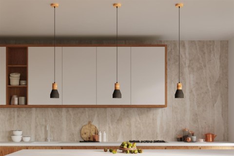Lampa wisząca QUBIC czarna Lampa wisząca QUBIC czarna