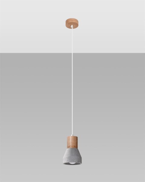 Lampa wisząca QUBIC szara Lampa wisząca QUBIC szara