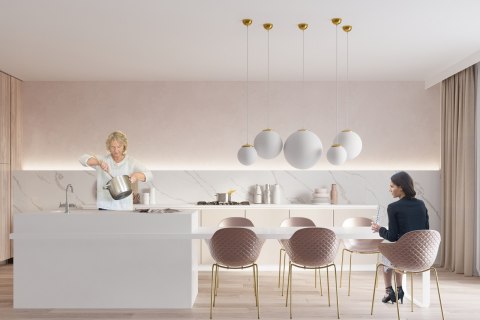 Lampa wisząca UGO 20 złota Lampa wisząca UGO 20 złota