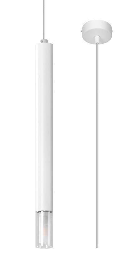Lampa wisząca WEZYR 1 biała Lampa wisząca WEZYR 1 biała