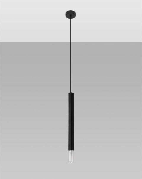 Lampa wisząca WEZYR 1 czarna Lampa wisząca WEZYR 1 czarna