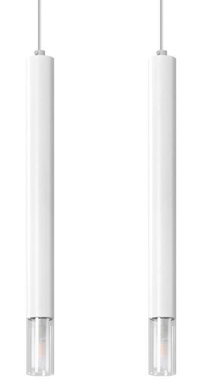 Lampa wisząca WEZYR 2 biała Lampa wisząca WEZYR 2 biała