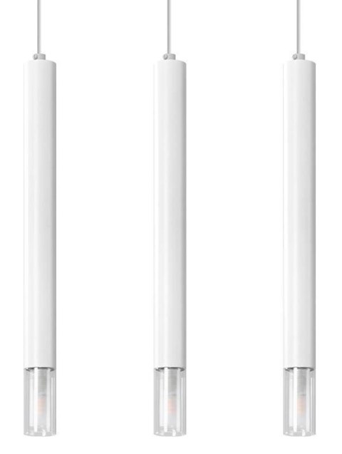 Lampa wisząca WEZYR 3 biała Lampa wisząca WEZYR 3 biała