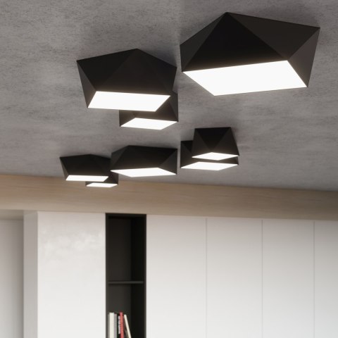Plafon HEXA 45 czarny Plafon HEXA 45 czarny