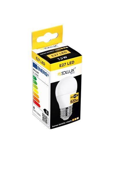 Żarówka LED E27 3000K 7,5W 620lm Żarówka LED E27 3000K 7,5W 620lm