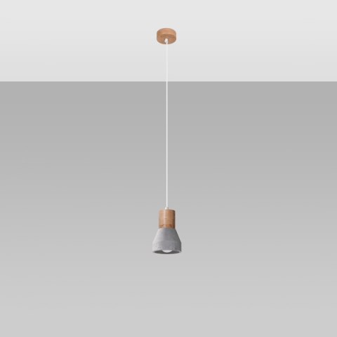 Lampa wisząca QUBIC szara Lampa wisząca QUBIC szara