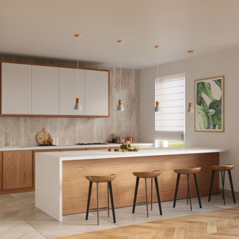 Lampa wisząca QUBIC szara Lampa wisząca QUBIC szara