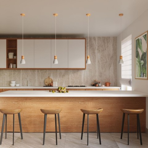 Lampa wisząca QUBIC szara Lampa wisząca QUBIC szara