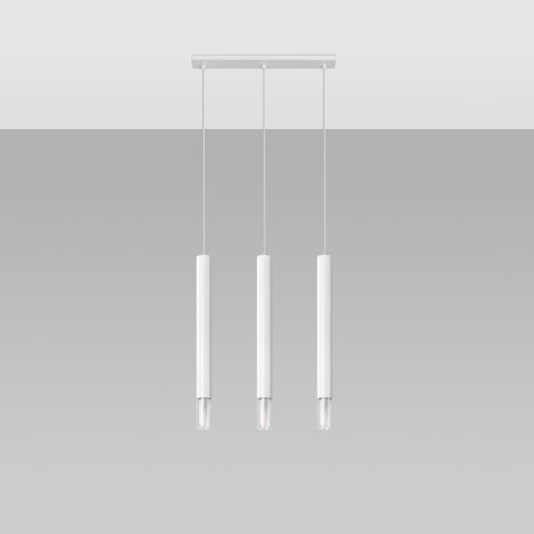 Lampa wisząca WEZYR 3 biała Lampa wisząca WEZYR 3 biała