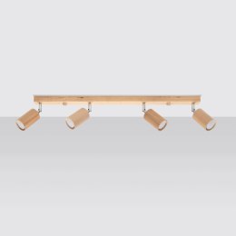 Plafon BERG 4 naturalne drewno