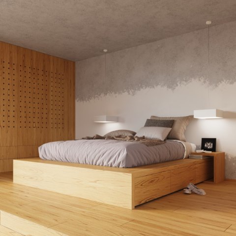 Plafon HORUS 55 biały Plafon HORUS 55 biały