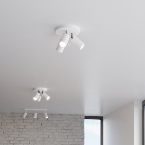 Plafon RING 3P biały Plafon RING 3P biały