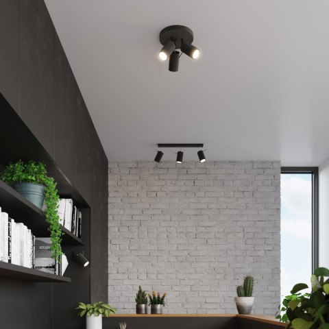 Plafon RING 3P czarny Plafon RING 3P czarny