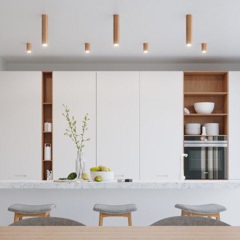 Plafon ZEKE 4 dąb Plafon ZEKE 4 dąb