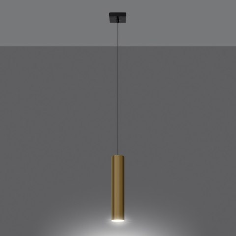 Lampa Wisząca LAGOS 1 złoty połysk Lampa Wisząca LAGOS 1 złoty połysk